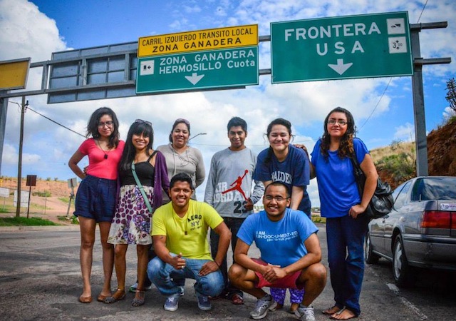 A group of eight Dreamers are asking the Obama administration to let them come back to the U.S, after some of these Dreamers crossed the border and others were deported recently. (Twitter/DREAM Activists)