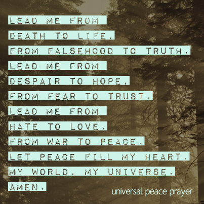 Lent Day 45 - Peace Prayer