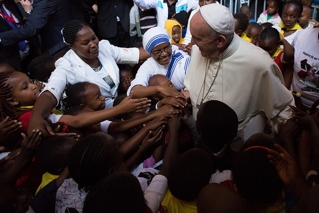 Pope Francis in Kenya [SOURCE: CAFOD Photo Library via Flickr Creative Commons]