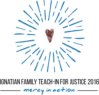 Logo: Ignatian Family Teach-In For Justice 2016