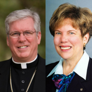 Bishop Frank J. Dewane and Sister Donna Markham, OP, Ph.D.