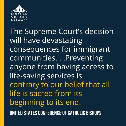 public charge, USCCB